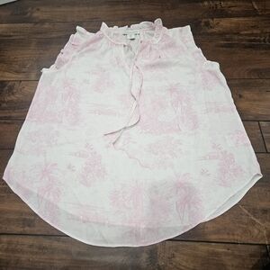 Cupcakes & Cashmere Pink and White   Top